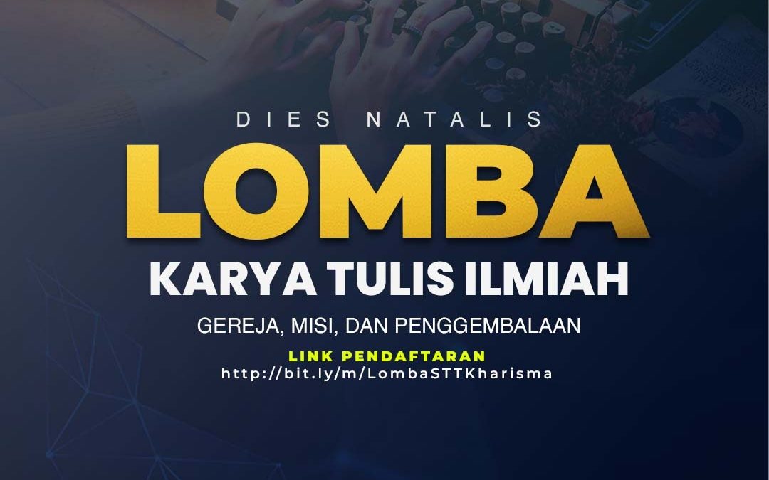 Lomba Karya Tulis Ilmiah (LKTI) STT Kharisma