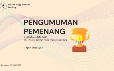 Pemenang Lomba Karya Tulis Ilmiah (LKTI) STT Kharisma Dies Natalis ke 24